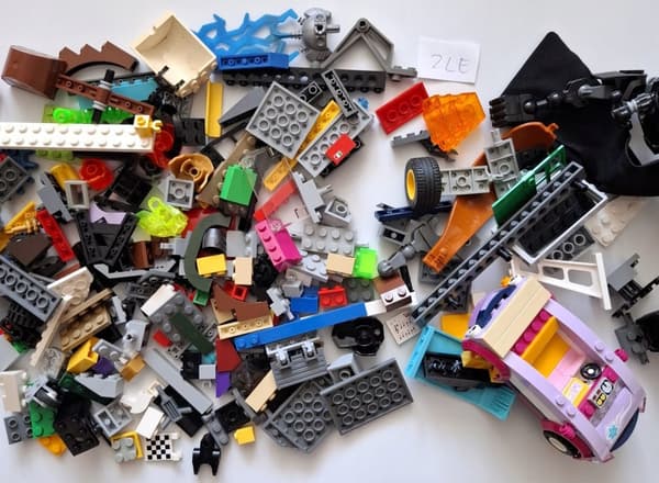 Lego bricks – mixed set, 0.5 kg, sold by weight