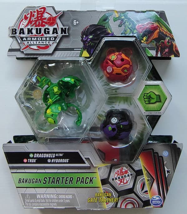 BAKUGAN ARMORED ALLIANCE – DRAGONOID ULTRA – TROX – HYDOROUS