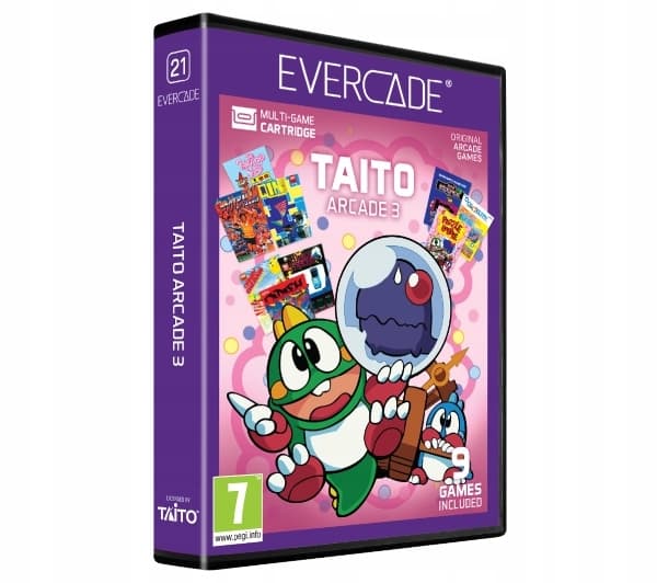Evercade: Taito Arcade 3 game