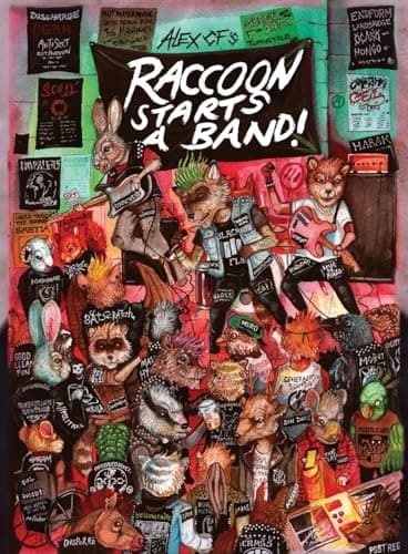 Raccoon Forms a Band ALEX CF