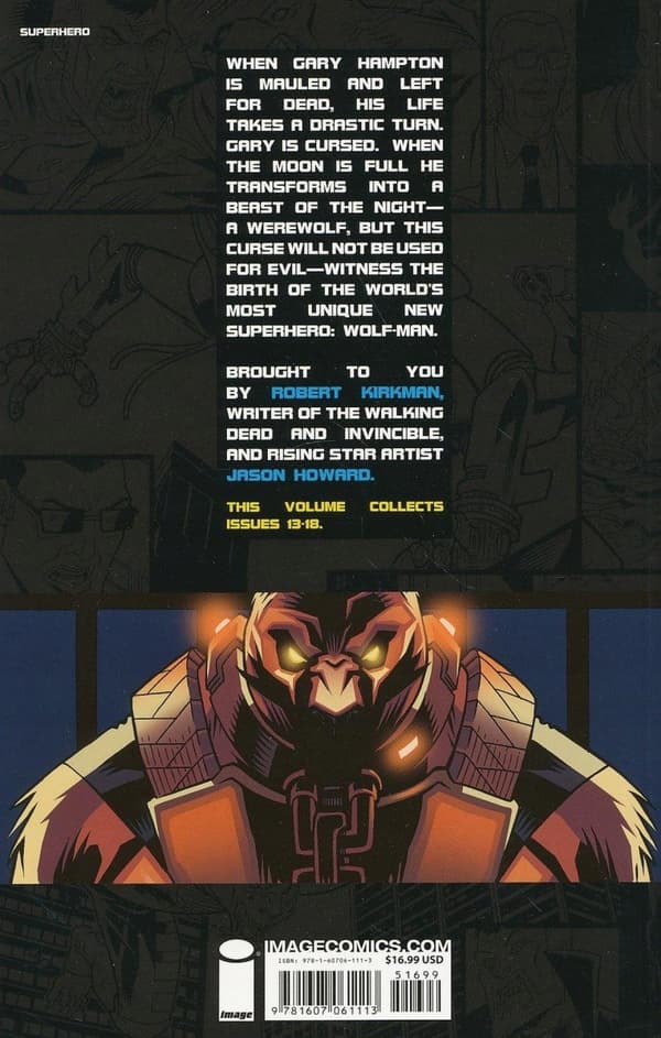 The Astounding Wolf-Man, Volume 3, by Robert Kirkman