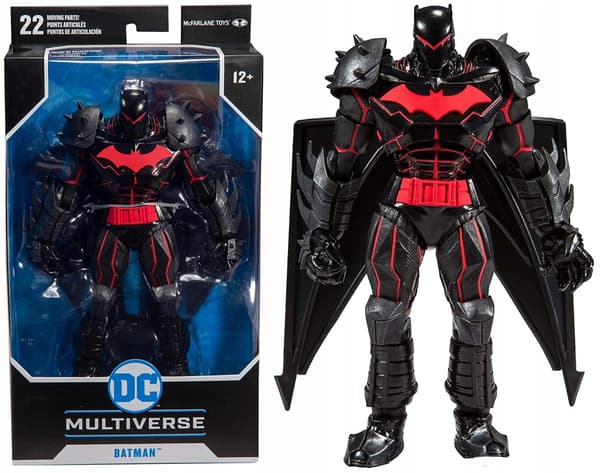 Large Batman Hellbat DC Multiverse figurine, 18 cm.