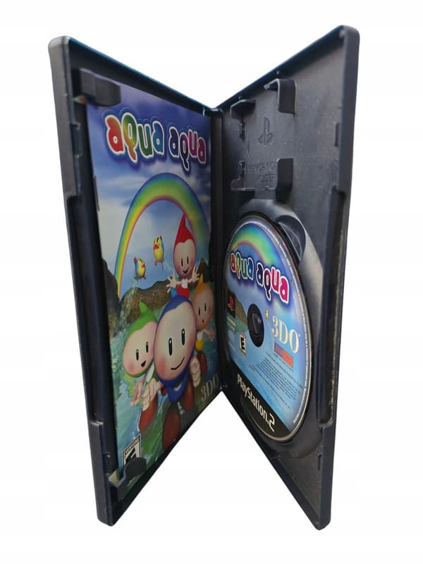 PS2 AQUA AQUA: THE ADDICTIVE FAST-ACTION 3D NTSC