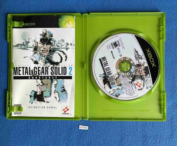 Metal Gear Solid 2 Substance for Xbox (NTSC-U)
