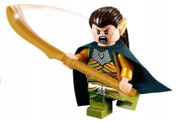 LEGO Elrond figure (lor033) without cape – NEW, ORIGINAL