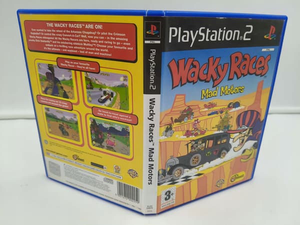 PS2 WACKY RACES MAD MOTORS