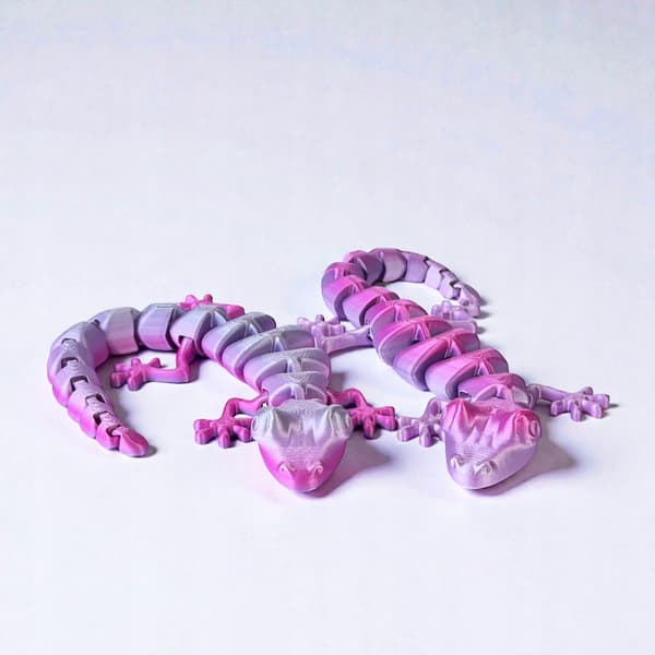 40 cm decorative figurine – MOVING 3D lizard – a gift for a child
