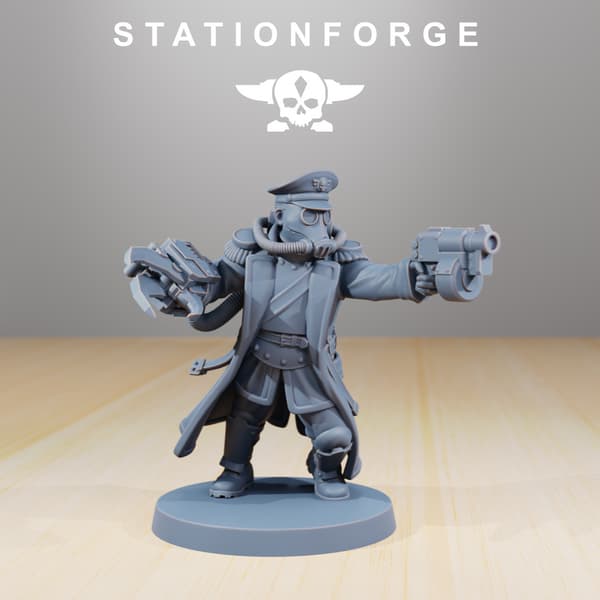 GrimGuard – Officer 2.0 – Station Forge – 3D-utskrift