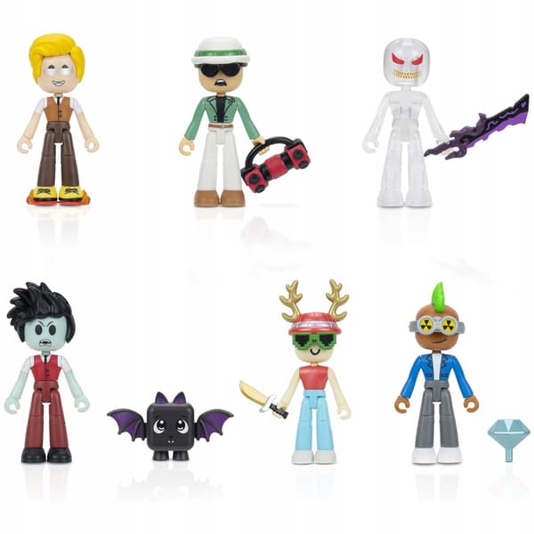 Roblox Powers Pack Figures Set of 6 Figures + Online Code – Genuine