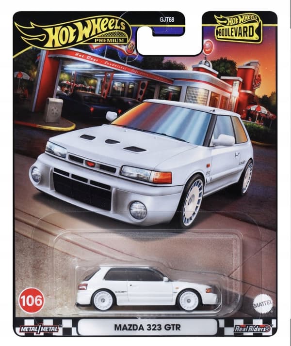 Hot Wheels Premium Mazda 323 GTR Boulevard
