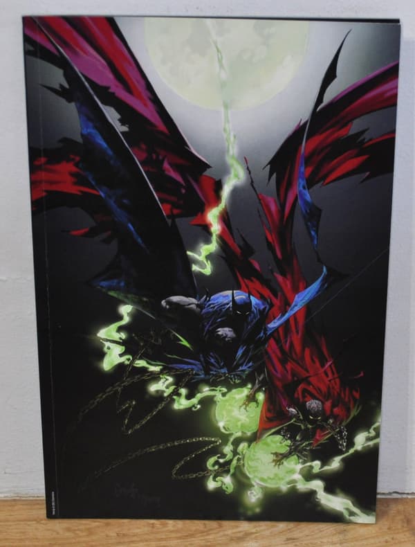 BDB+ BATMAN SPAWN 1 GLOW-IN-THE-DARK VARIANT