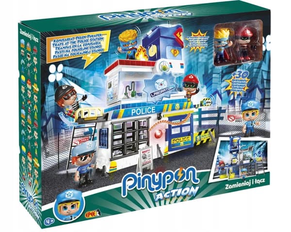 EPEE PINYPON ACTION POLICE STATION FIGURINES 16059
