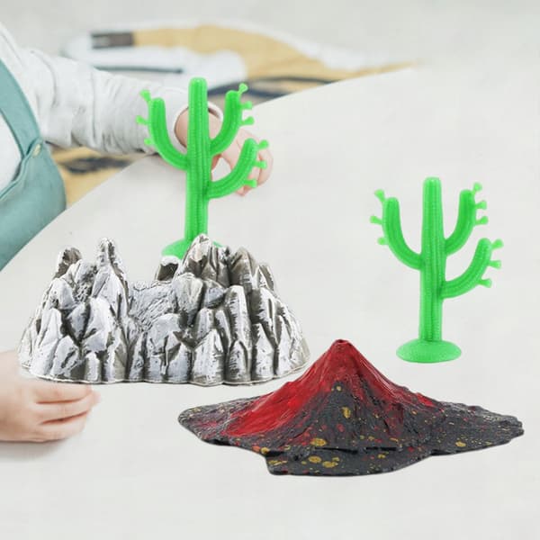 Mini volcano eruption model – Creative simulation – Volcano toy set