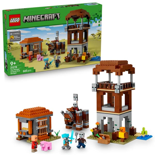LEGO Minecraft 21278 Bandits’ and Ravagers’ Hideout
