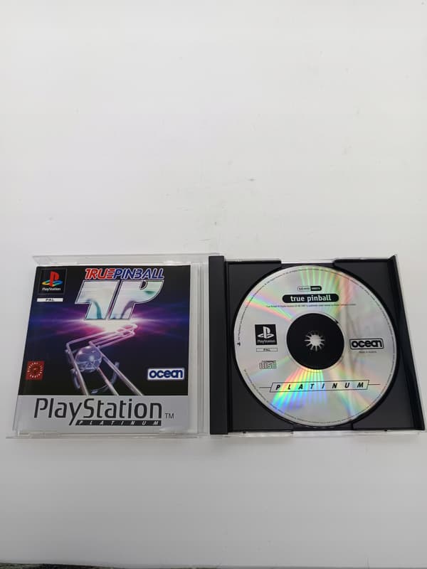 TRUE PINBALL game for PSX/PS1 (Sony PlayStation) – NEW REPLACEMENT BOX