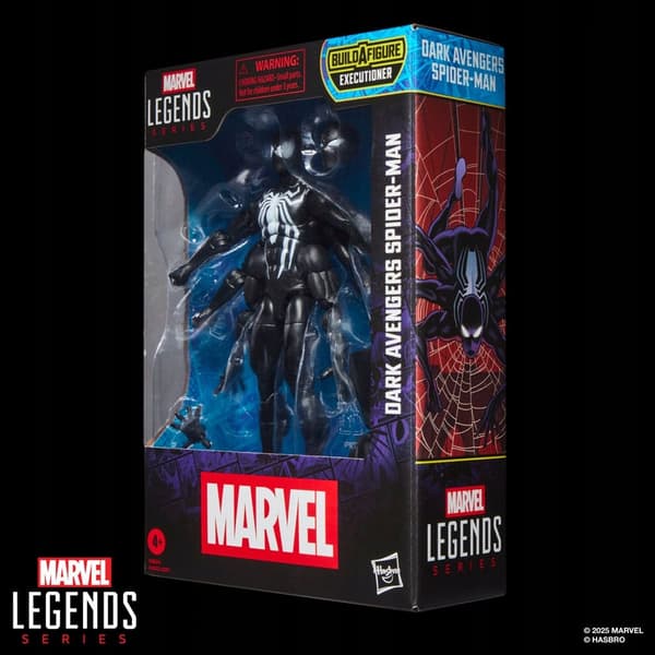 Marvel Legends Action Figure: Dark Avengers Spider-Man (BAF: Executioner) 1
