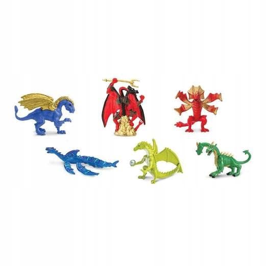 POWERFUL DRAGONS SET – SMALL FIGURINES by Safari Ltd – 685704