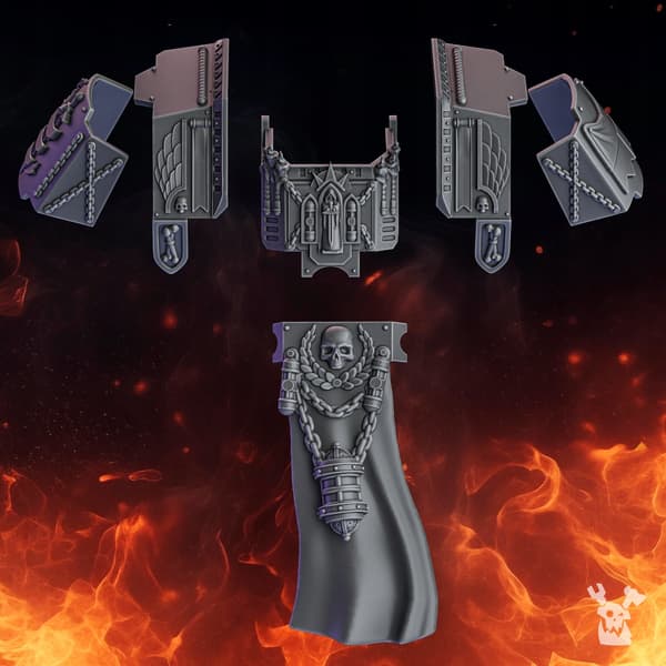 Pactum Aeternum Knight Stormdread Bits x6 DakkaDa