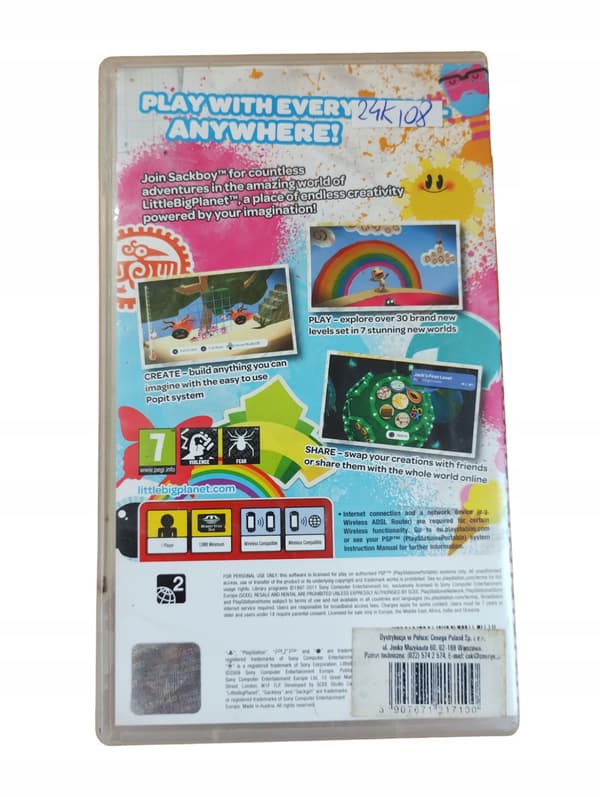 LITTLE BIG PLANET PSP GAME