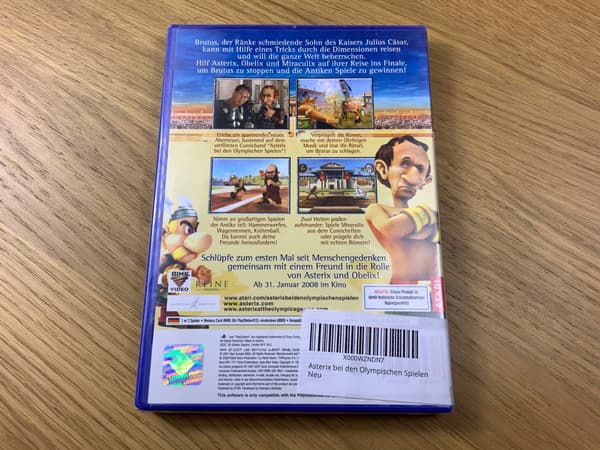 ASTERIX AT THE OLYMPIC GAMES – complete set in PS2 packaging