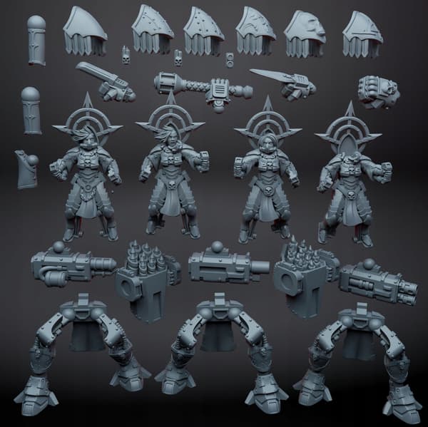 Monk’s Jumpsuit Builder |Ratman Forge| – 1 model. Select a variant.