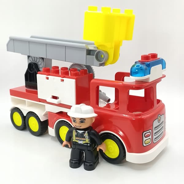 LEGO DUPLO Fire Brigade Fire Engine with Sound Brick