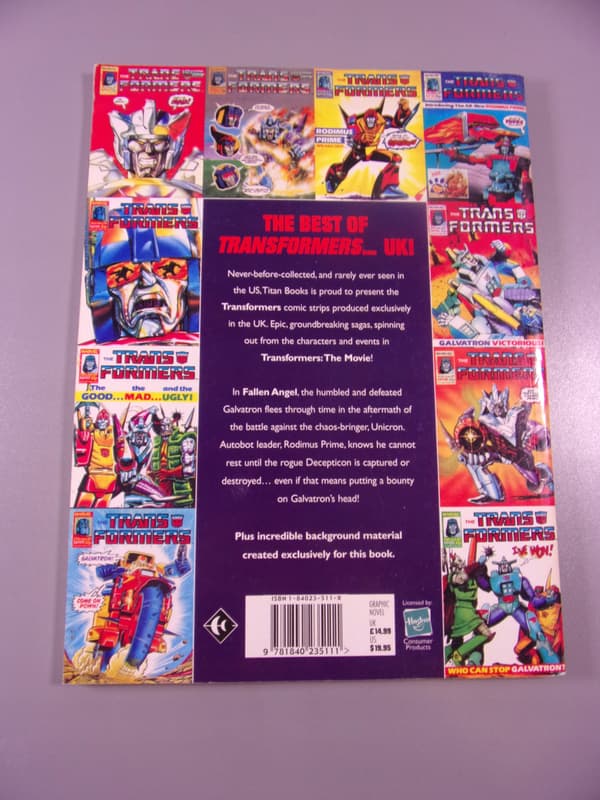 THE TRANSFORMERS: FALLEN ANGEL, 2001, English-language edition