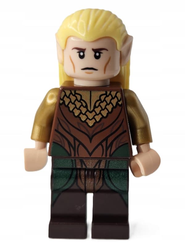 LEGO LOTR Hobbit Figure lor035 Legolas Greenleaf DEFECT /