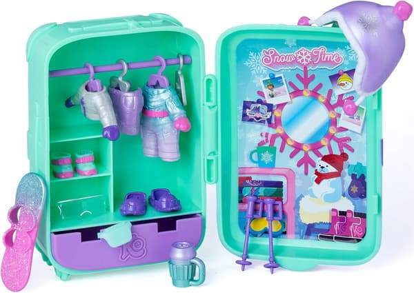 KOKYLOOS DOLL SUITCASE BAG WARDROBE SUITCASE WANDA MAGIC BOX SET