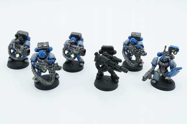 Warhammer 40k Space Marines Devastator Squad – set of 6 plastic miniatures