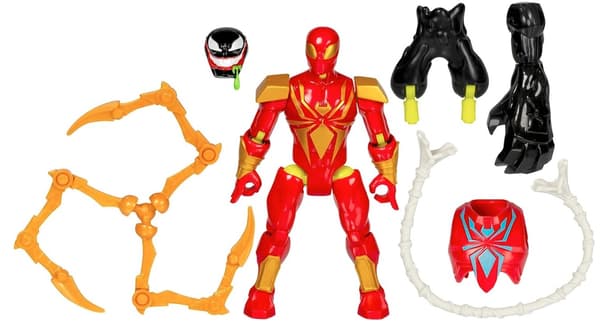 MARVEL MIXMASHERS IRON SPIDER DELUXE MIX-AND-MATCH FIGURE