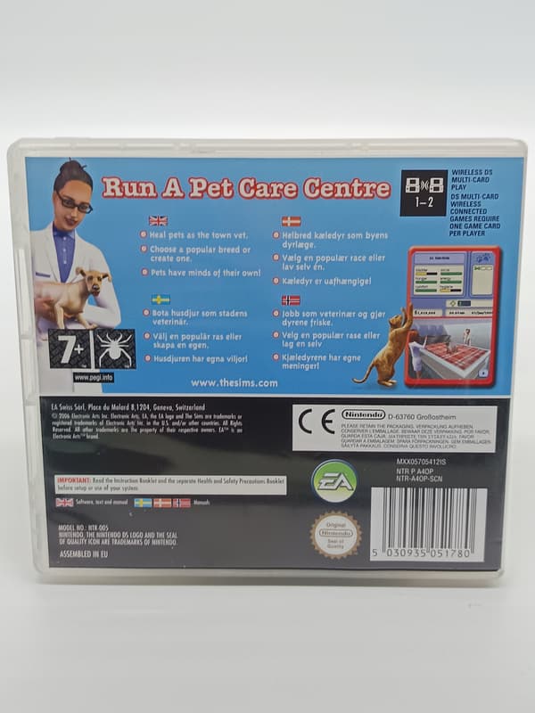 The Sims 2: Pets – Nintendo DS boxed version