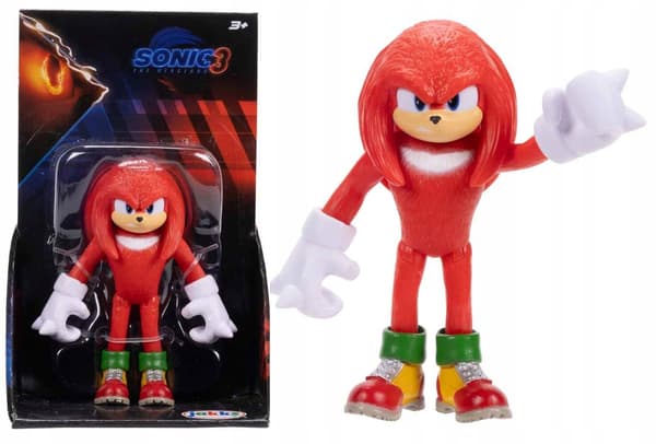 Sonic 3 action figure – Knuckles character, 6 cm