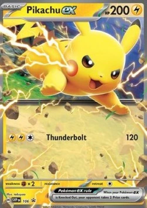 Pokemon Pikachu ex