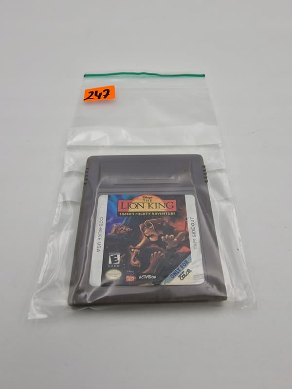 GAME BOY THE LION KING REPLICA