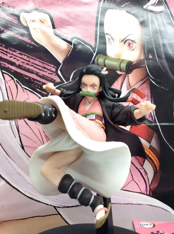 Demon Slayer Anime Kamado Nezuko Vibrating Figurine