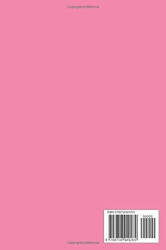 Pink notebook: Happiness is only a cupcake away: 6 x 9 notebook – 50 pages