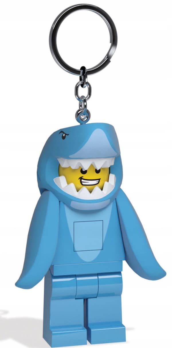 LEGO LED SHARK KEYRING FLASHLIGHT