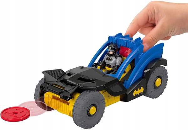DC SUPER FRIENDS BATMAN RALLY CAR