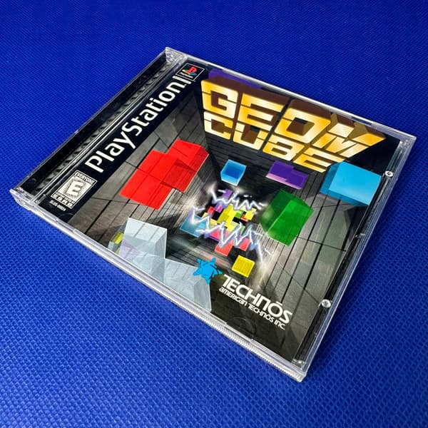 Geom Cube | PS1 | PSX | PLAYSTATION 1 | 3xA