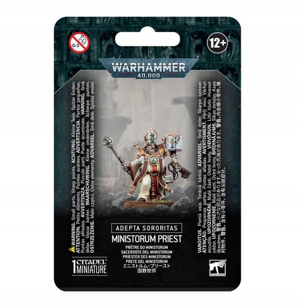 Adepta Sororitas, präst i Ministorum
