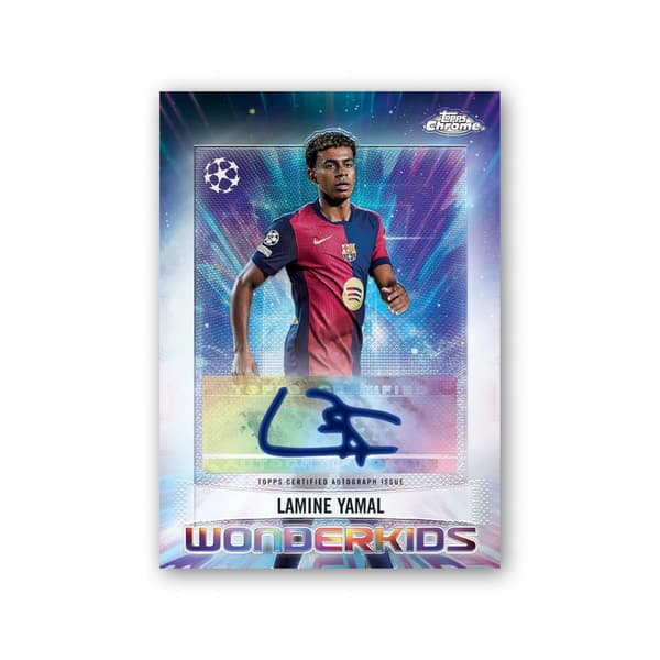 Topps Chrome UEFA 24/25 Hanger Box