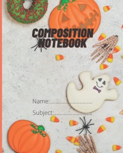 Composition Notebook: Halloween Composition Book | College-ruled Notebook