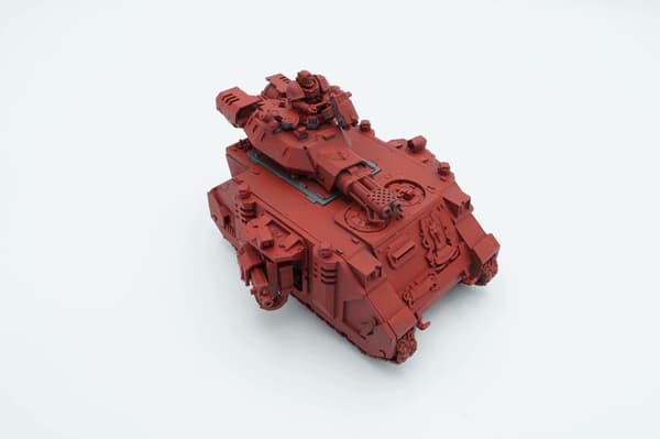 Warhammer 40k Blood Angels Baal Predator Tank plastic model
