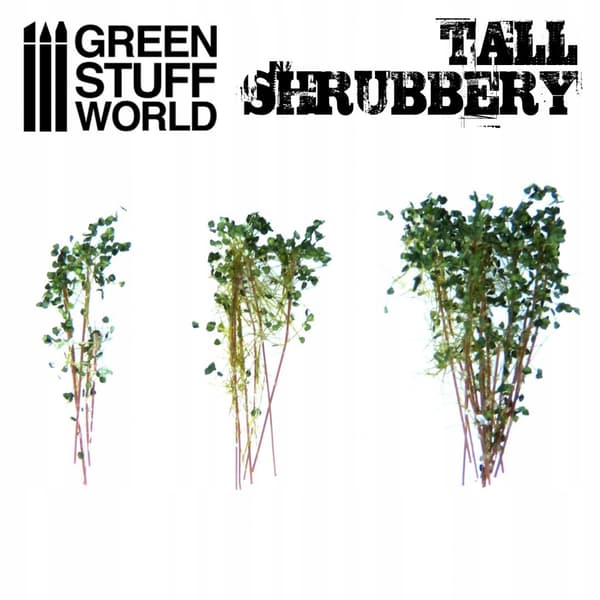 Tall Shrubbery – Dark Green – høye busker