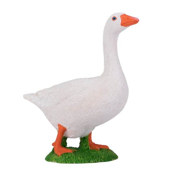 ANIMAL PLANET WHITE GOOSE FIGURINE