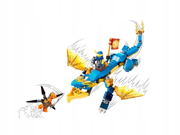 LEGO 71760 NINJAGO – JAYA EVO THUNDER DRAGON