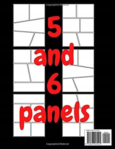 The Big Blank Comic Book: 216 pages – draw your own comic using a variety of