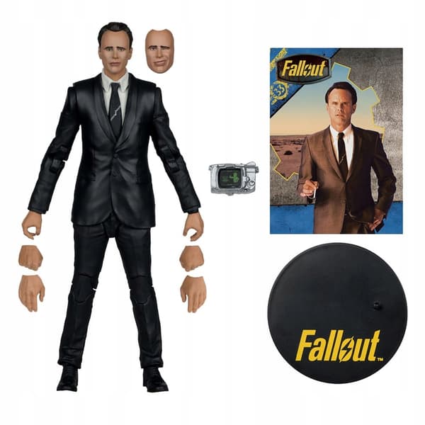 Fallout Cooper Howard Action Figure (Red Platinum Edition) 17 cm
