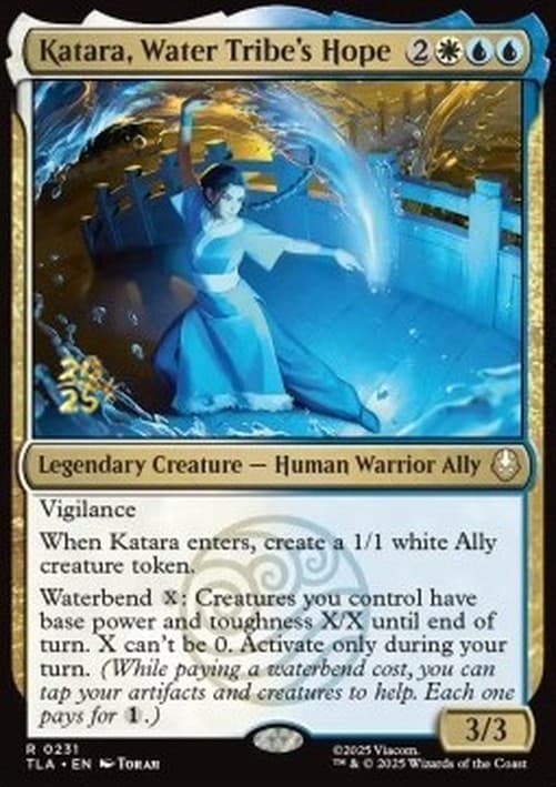 Magic: The Gathering Katara, Water Tribes Hope